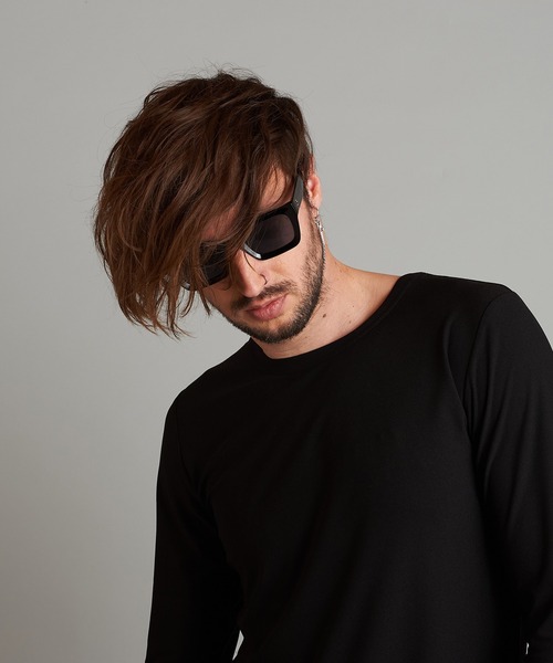 NO ID.（ノーアイディ）の「ポリゴンカットサングラスアイウェア（サングラス・メンズ・ブラック/ホワイト・ONE SIZE）」の20枚目の写真