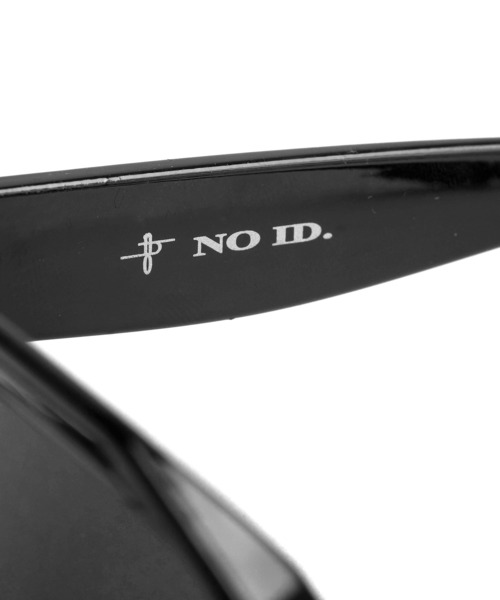 NO ID.（ノーアイディ）の「ポリゴンカットサングラスアイウェア（サングラス・メンズ・ブラック/ホワイト・ONE SIZE）」の7枚目の写真