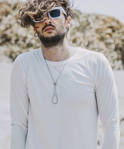 NO ID.（ノーアイディ）の「ポリゴンカットサングラスアイウェア（サングラス・メンズ・ブラック/ホワイト・ONE SIZE）」の11枚目の写真