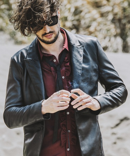 NO ID.（ノーアイディ）の「ポリゴンカットサングラスアイウェア（サングラス・メンズ・ブラック/ホワイト・ONE SIZE）」の16枚目の写真