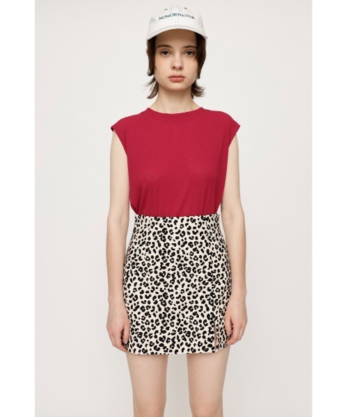 SLY（スライ）の「HIGH WAISTED SKORT ハイウエスト スコート スカート ショートパンツ（スカート・レディース・ブラック/マルチ・0/2/1）」の8枚目の写真