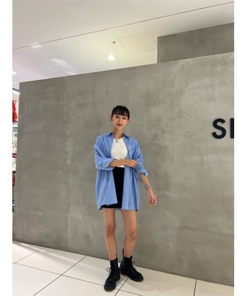 SLY（スライ）の「HIGH WAISTED SKORT ハイウエスト スコート スカート ショートパンツ（スカート・レディース・ブラック/マルチ・0/2/1）」の20枚目の写真