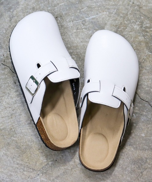 AAA+(サンエープラス)の「AAA+ / クロッグサンダル (2413)(サンダル・メンズ・ブラック/ベージュ/ダークブラウン/ブラウン/ホワイト/グレー/ブラック系その他・M/L/LL)」の1枚目の写真