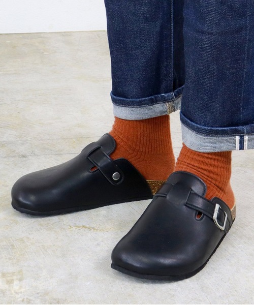 AAA+(サンエープラス)の「AAA+ / クロッグサンダル (2413)(サンダル・メンズ・ブラック/ベージュ/ダークブラウン/ブラウン/ホワイト/グレー/ブラック系その他・M/L/LL)」の2枚目の写真