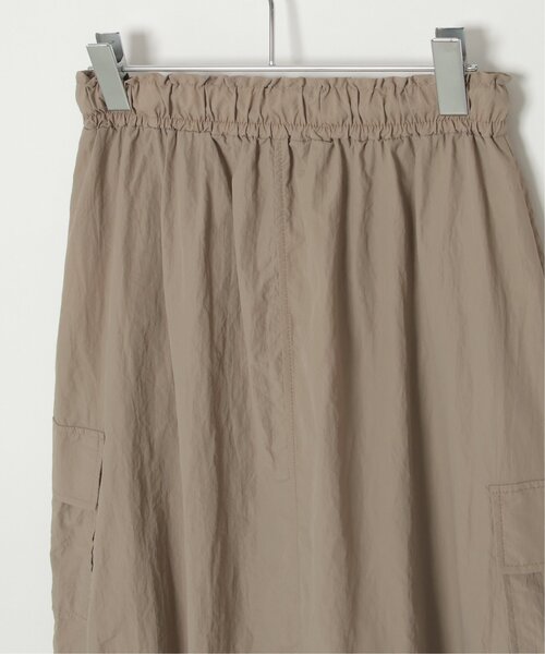 VENCEEXCHANGE（ヴァンスエクスチェンジ）の「ナイロンカーゴスカート/ドロスト付スカート（スカート・レディース・ベージュ/ブラック/ピンク/グリーン・FREE）」の7枚目の写真