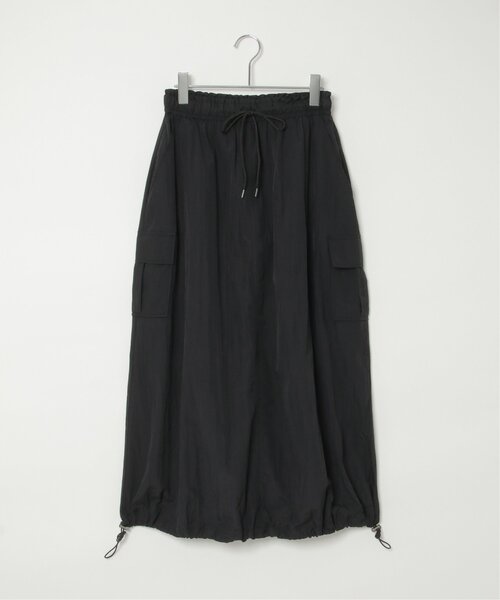 VENCEEXCHANGE（ヴァンスエクスチェンジ）の「ナイロンカーゴスカート/ドロスト付スカート（スカート・レディース・ベージュ/ブラック/ピンク/グリーン・FREE）」の17枚目の写真