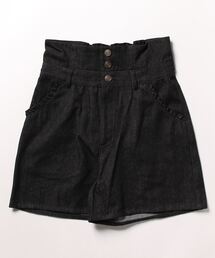 axes femme POETIQUE | レースアップショートパンツ(その他パンツ)