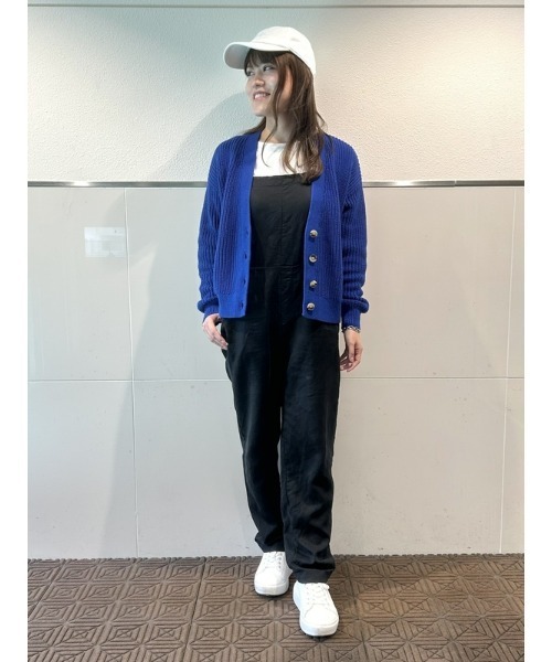 GAP（ギャップ）の「シェーカーステッチ Vネックカーディガン（カーディガン/ボレロ・レディース・ブルー/ベージュ/グレー/ブラック・M/L/S/XS/XXS/XL）」の20枚目の写真