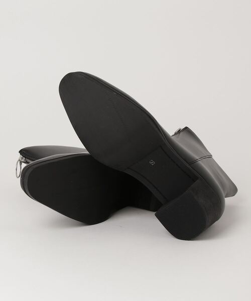 G.O.C（ジーオーシー）の「フロント ZIP ヒール ブーツ（ブーツ・メンズ・ブラック・SMALL/MEDIUM/LARGE）」の2枚目の写真