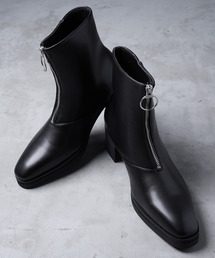 G.O.C | フロント ZIP ヒール ブーツ(ブーツ)