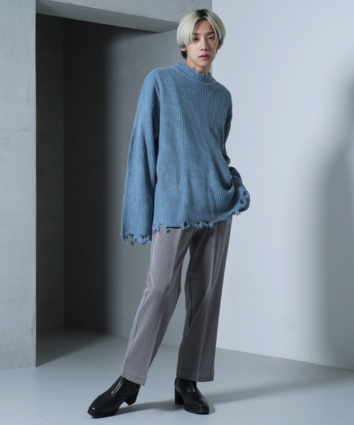 G.O.C（ジーオーシー）の「フロント ZIP ヒール ブーツ（ブーツ・メンズ・ブラック・SMALL/MEDIUM/LARGE）」の14枚目の写真