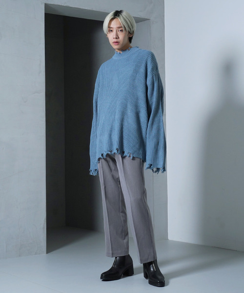 G.O.C（ジーオーシー）の「フロント ZIP ヒール ブーツ（ブーツ・メンズ・ブラック・SMALL/MEDIUM/LARGE）」の15枚目の写真