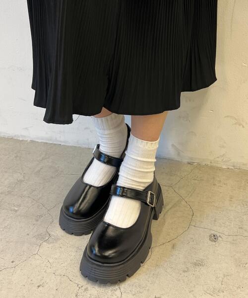 PHILLY(フィリー)の「【PHILLY】厚底メリージェーンシューズ(ドレスシューズ・レディース・ブラック・MEDIUM/SMALL)」の15枚目の写真