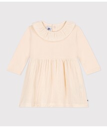 PETIT BATEAU | ダブルガーゼワンピース(ワンピース)