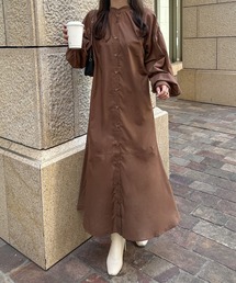 Ambre Ciel（アンブルシエル）の「マーメイドシャツワンピース／WEB/EC限定商品（シャツワンピース）」