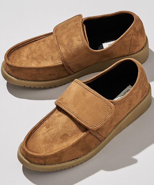 FREAK'S STORE(フリークスストア)の「限定展開 フェイクスエード ワイドベルト モカシン/モックシューズ(スニーカー・メンズ・キャメル/ベージュ/ブラック・24.0cm/25.0cm/28.0cm/26.0cm/27.0cm/23.0cm)」の18枚目の写真