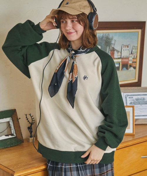 MONO-MART LADY'S（モノマートレディース）の「ラグランワンポイント