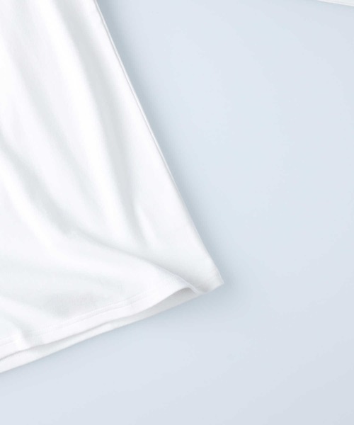 HONEYSUCKLE ROSE(ハニーサックルローズ)の「【HONEYSUCKLE ROSE】レギュラークルーロンT(Tシャツ/カットソー・レディース・ブラック/ホワイト・M/L/S)」の6枚目の写真