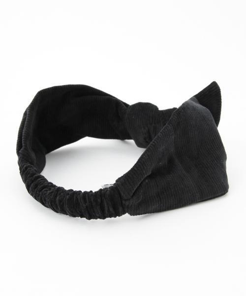 Ray BEAMS（レイビームス）の「Ctrl freak / コーデュロイ ヘア バンド（ヘアバンド・レディース・ブラック/ピンク/ブルー・ONE SIZE）」の9枚目の写真
