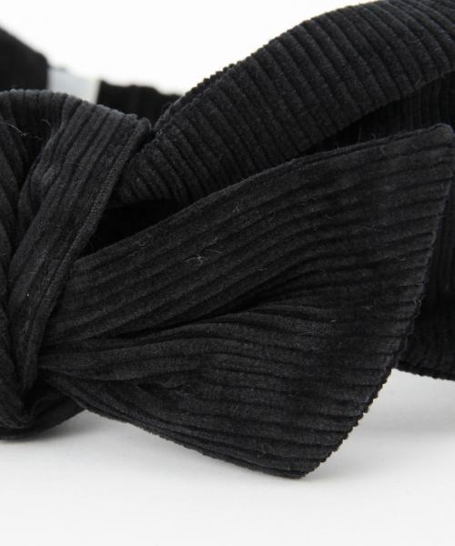 Ray BEAMS（レイビームス）の「Ctrl freak / コーデュロイ ヘア バンド（ヘアバンド・レディース・ブラック/ピンク/ブルー・ONE SIZE）」の10枚目の写真
