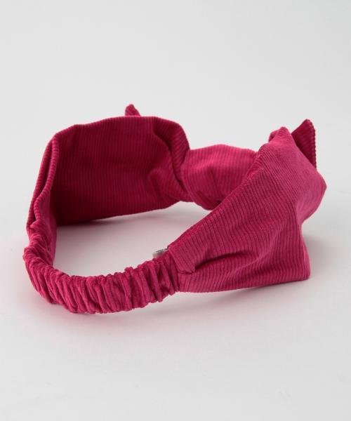Ray BEAMS（レイビームス）の「Ctrl freak / コーデュロイ ヘア バンド（ヘアバンド・レディース・ブラック/ピンク/ブルー・ONE SIZE）」の12枚目の写真
