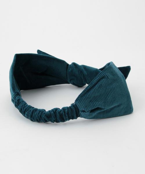 Ray BEAMS（レイビームス）の「Ctrl freak / コーデュロイ ヘア バンド（ヘアバンド・レディース・ブラック/ピンク/ブルー・ONE SIZE）」の5枚目の写真