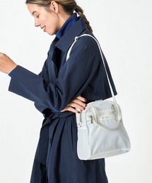 LeSportsac（レスポートサック）の「N/S MINI SATCHEL スペクテイタークールグレイ（ショルダーバッグ・キッズ）」
