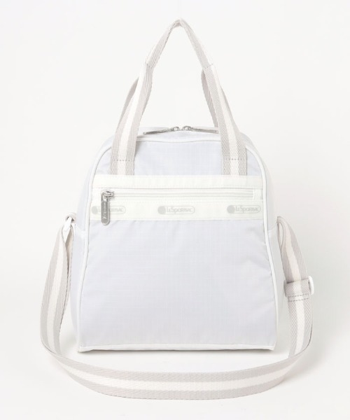 【LeSportsac】SPECTATOR COOL GREY N/S MINI SATCHEL★関税込★ LeSportsac（レスポートサック）の「N/S MINI SATCHEL