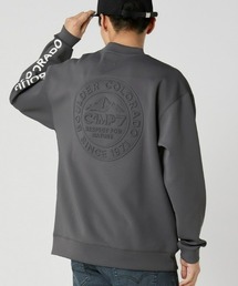 CAMP7 | 【CAMP7】バックエンボスロゴクルーネックスウェット(スウェット)