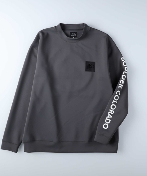 CAMP7(キャンプセブン)の「【CAMP7】バックエンボスロゴクルーネックスウェット(スウェット・メンズ・オリーブ/ダークグレー/オフホワイト・L/S/M/XL)」の12枚目の写真