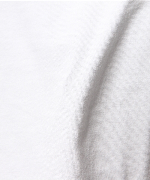 NO ID.（ノーアイディ）の「C度詰天竺半袖V/N-Tシャツ（Tシャツ/カットソー・メンズ・ブラック/ホワイト・1/2）」の5枚目の写真