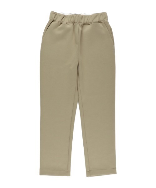 coca(coca)(コカ)の「ダンボールニットグッドテーパードパンツ(スウェットパンツ・レディース・ベージュ/ブラック・M/L)」の16枚目の写真