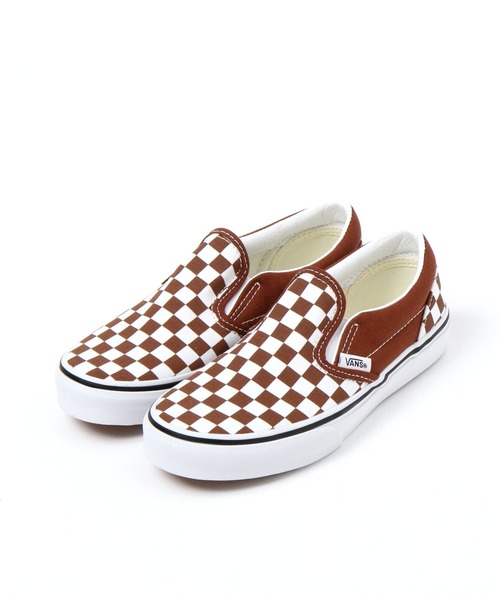 VANS（バンズ）の「【VANS(ヴァンズ)】CLASSIC スリッポン[17cm-21cm](KIDS)（スリッポン・キッズ・ブラック/グレー/イエロー/その他1/ブラウン/ブルー・16.5cm/21.0cm/19.0cm/20.0cm/17.5cm/18.5cm/17.0cm/18.0cm）」の3枚目の写真