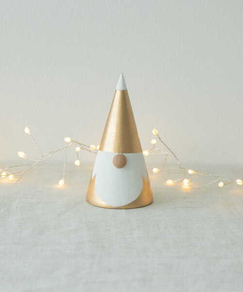 URBAN RESEARCH DOORS（アーバンリサーチドアーズ）の「shesay　マンゴーウッド トムテオブジェ L（インテリア雑貨・レディース・シルバー/ゴールド・LARGE）」の2枚目の写真