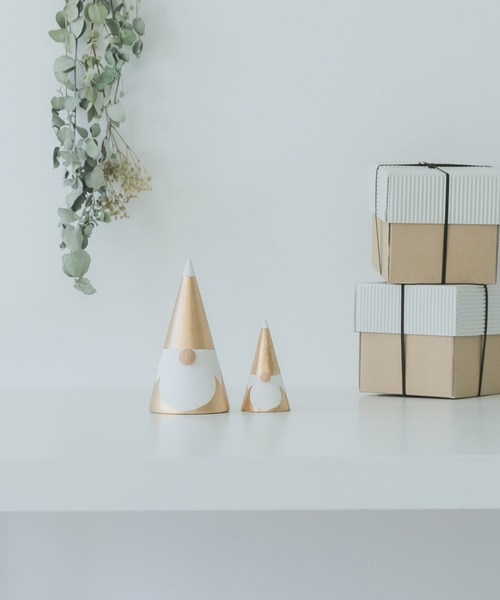 URBAN RESEARCH DOORS（アーバンリサーチドアーズ）の「shesay　マンゴーウッド トムテオブジェ L（インテリア雑貨・レディース・シルバー/ゴールド・LARGE）」の6枚目の写真