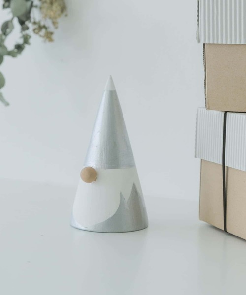 URBAN RESEARCH DOORS（アーバンリサーチドアーズ）の「shesay　マンゴーウッド トムテオブジェ L（インテリア雑貨・レディース・シルバー/ゴールド・LARGE）」の7枚目の写真