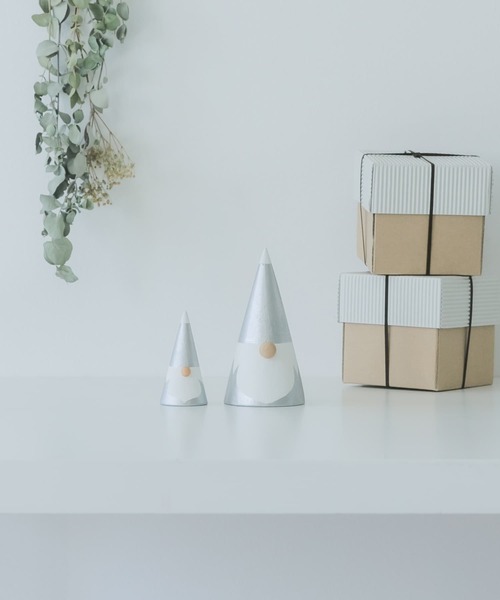 URBAN RESEARCH DOORS（アーバンリサーチドアーズ）の「shesay　マンゴーウッド トムテオブジェ L（インテリア雑貨・レディース・シルバー/ゴールド・LARGE）」の8枚目の写真