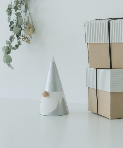 URBAN RESEARCH DOORS（アーバンリサーチドアーズ）の「shesay　マンゴーウッド トムテオブジェ L（インテリア雑貨・レディース・シルバー/ゴールド・LARGE）」の9枚目の写真