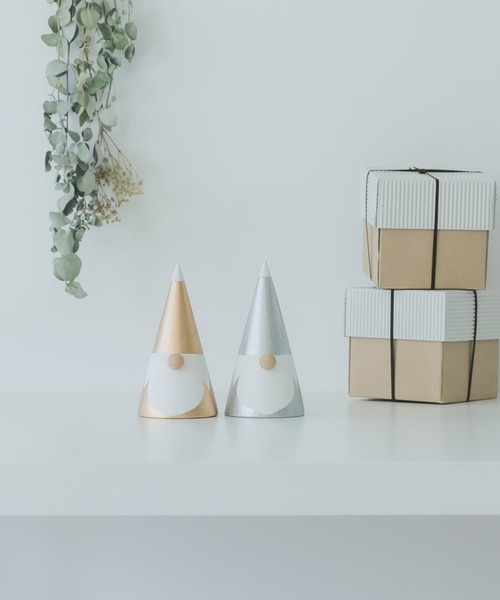 URBAN RESEARCH DOORS（アーバンリサーチドアーズ）の「shesay　マンゴーウッド トムテオブジェ L（インテリア雑貨・レディース・シルバー/ゴールド・LARGE）」の14枚目の写真