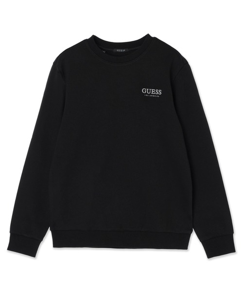 Guess(ゲス)の「Mini Logo Sweatshirt スウェット(スウェット・メンズ・ブラック/グリーン/ホワイト・MEDIUM/LARGE/X-LARGE)」の3枚目の写真