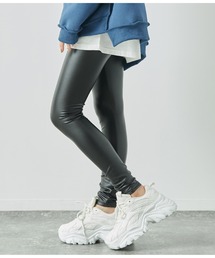 ANAP（アナップ）の「裏起毛 フェイクレザー レギンス（レギンス/スパッツ）」