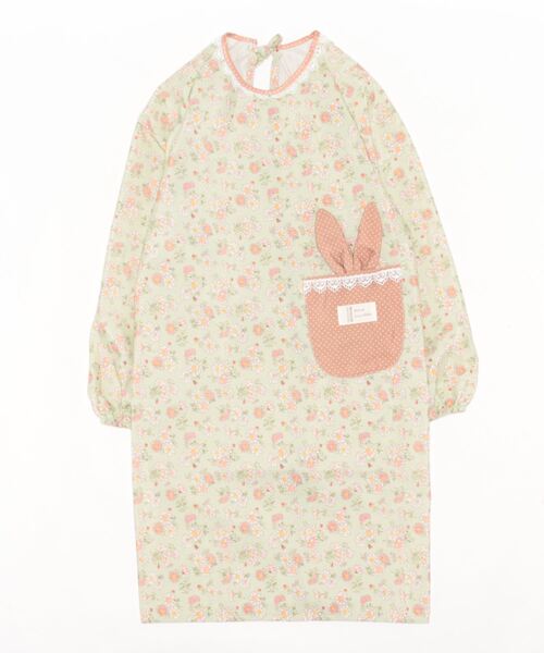 MAISON DE THERESE(メゾン ド テレーズ)の「花柄かっぽう着ロングエプロン(エプロン・レディース・ピンク/グリーン/ブルー・FREE)」の16枚目の写真
