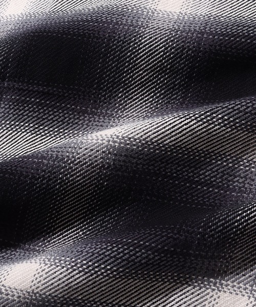 Healthknit(ヘルスニット)の「【Healthknit/ヘルスニット】ネルチェック ロングスリーブ レギュラーカラー ワンポイントルーズシャツ(シャツ/ブラウス・メンズ・ブラック/レッド・M/L/XL)」の13枚目の写真