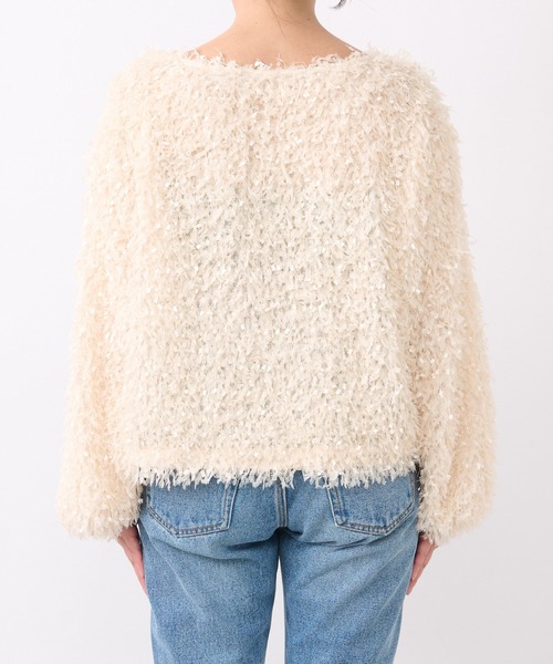 RIVE DROITE（リヴドロワ）の「フェザーブラウス（シャツ/ブラウス・レディース・グリーン/アイボリー・FREE）」の3枚目の写真