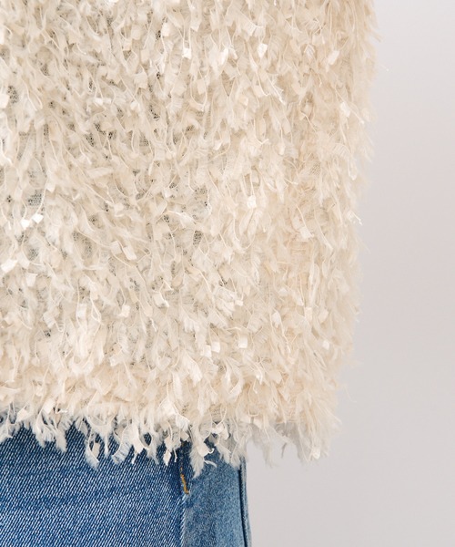 RIVE DROITE（リヴドロワ）の「フェザーブラウス（シャツ/ブラウス・レディース・グリーン/アイボリー・FREE）」の20枚目の写真