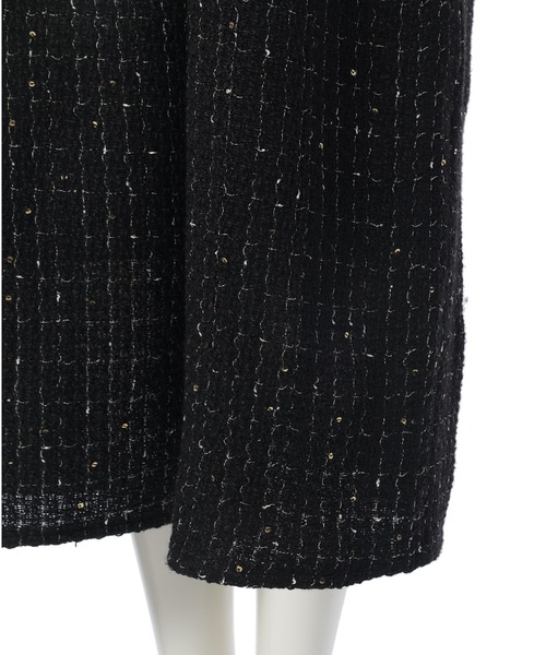 fifth(フィフス)の「ツイードキャミワンピース(ワンピース・レディース・ブラック・M)」の11枚目の写真