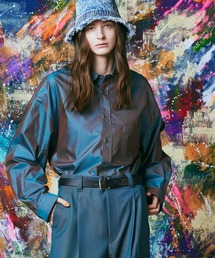 MAISON SPECIAL | 《UNISEX》Cotton Silk Prime-Over Shirt/コットンシルクプライムオーバーシャツ【MAISON SPECIAL/メゾンスペシャル】(シャツ/ブラウス)