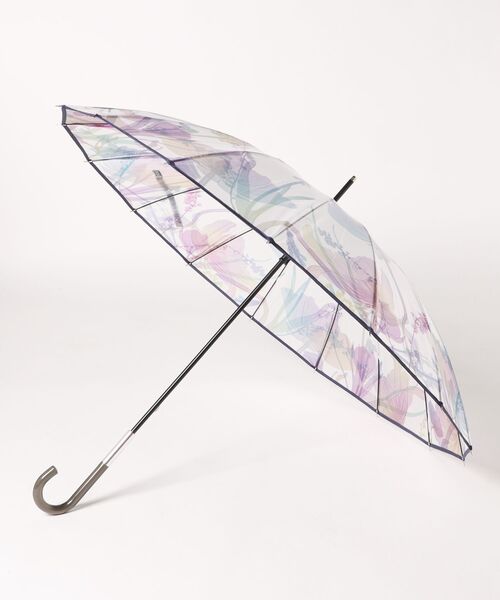 Waterfront(ウォーターフロント)の「memorif. 花びらき 55cm(長傘・レディース・マルチ/グリーン/パープル/その他/ブルー系/グリーン系・FREE)」の5枚目の写真