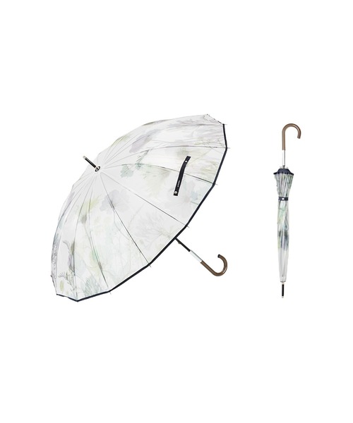 Waterfront(ウォーターフロント)の「memorif. 花びらき 55cm(長傘・レディース・マルチ/グリーン/パープル/その他/ブルー系/グリーン系・FREE)」の11枚目の写真