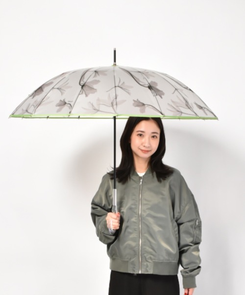 Waterfront(ウォーターフロント)の「memorif. 花びらき 55cm(長傘・レディース・マルチ/グリーン/パープル/その他/ブルー系/グリーン系・FREE)」の12枚目の写真